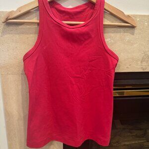hot pink lululemon Align™ Waist-Length Racerback Tank Top